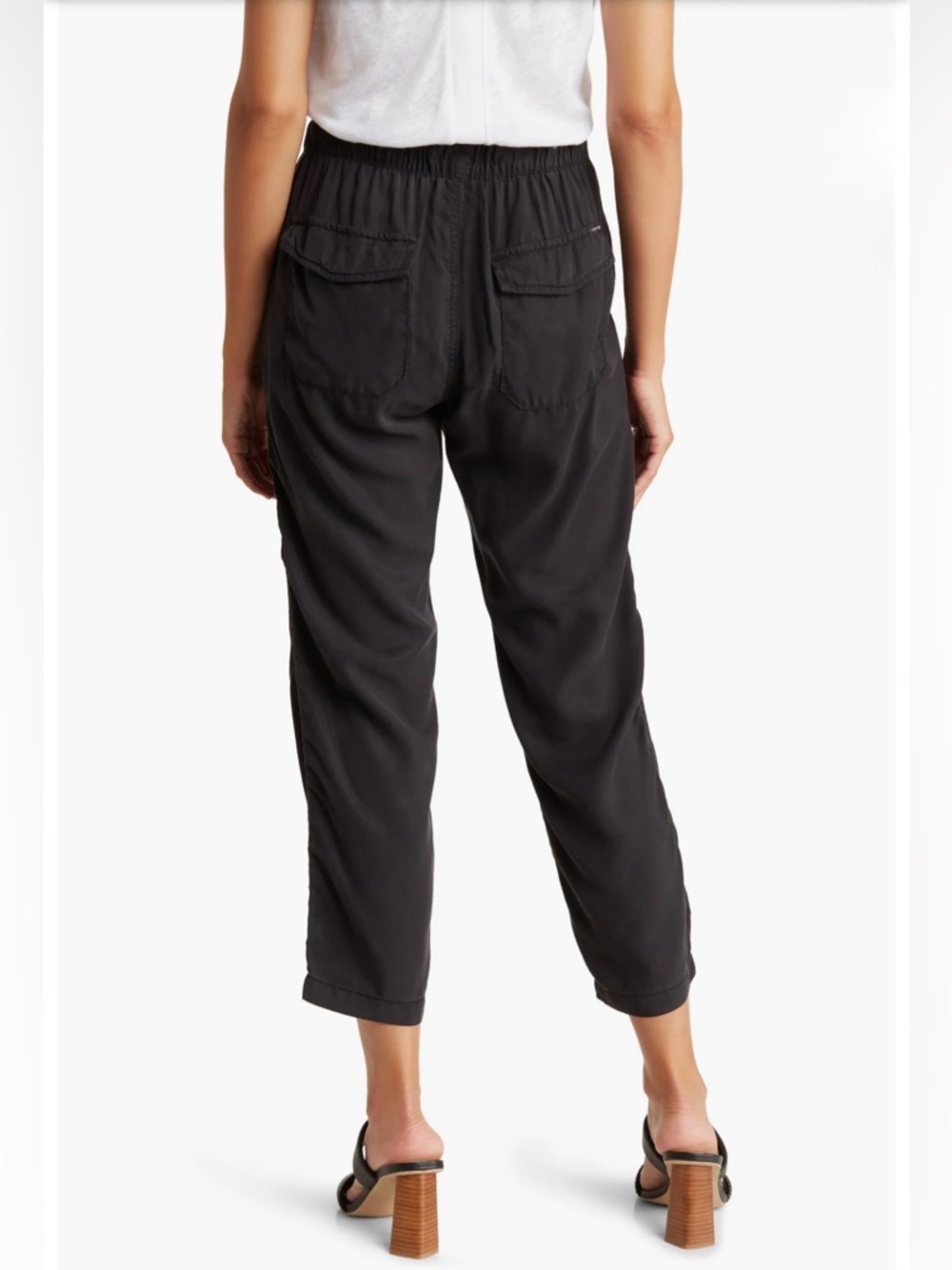 Sanctuary Go Easy Elastic Waist Black Jogger Pants. Medium. NWOT - Picture 2 of 8